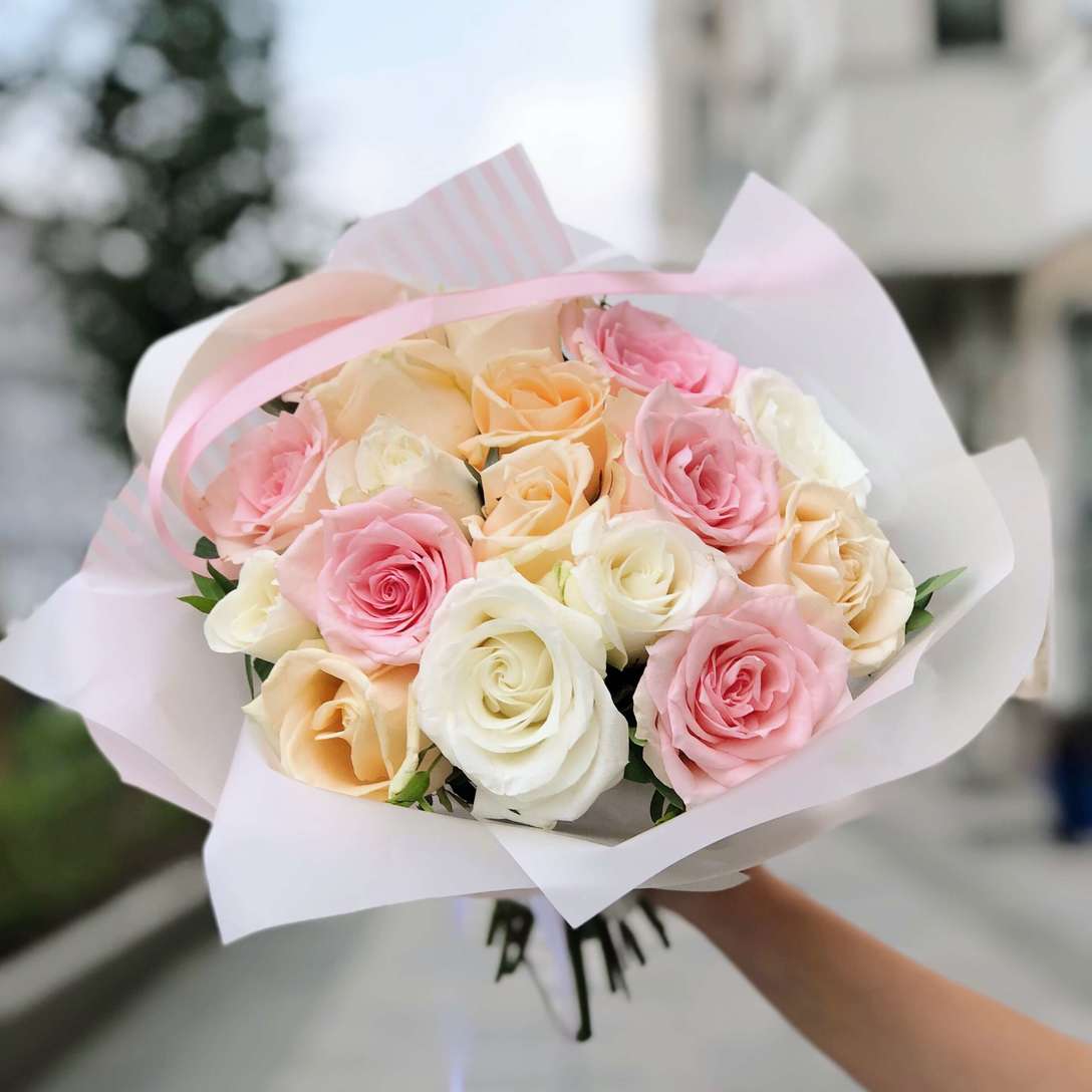 Букет Розовый микс