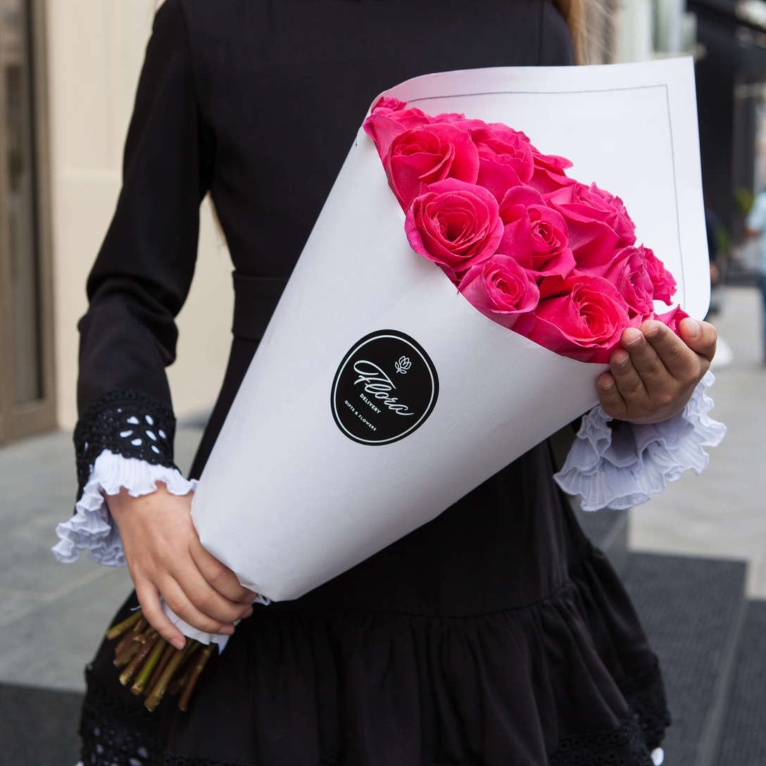 Букет 25 роз 