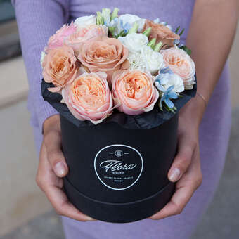 Шляпная коробка Demi "Terracota" BLVCK