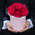 Шляпная коробка Demi "Роза Red Piano" PINK
