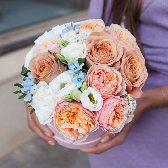 Шляпная коробка Demi "Terracota" PINK