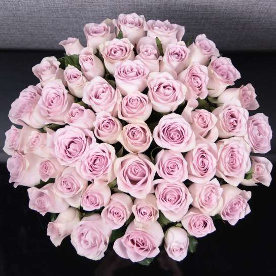 Букет из 51 розы "Purple Kenya" Фото 7