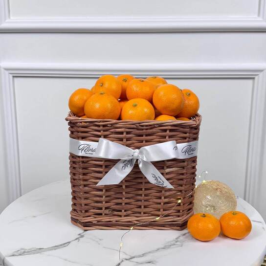 Мандаринки в корзинке