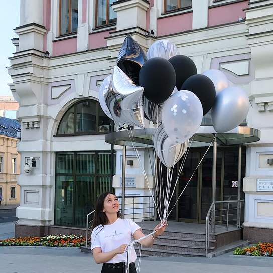 Набор шаров "Blvck" 16 шт