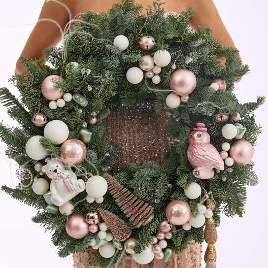 Венок новогодний "Christmas"