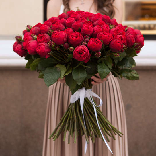 Букет из 101 розы "Red Piano"