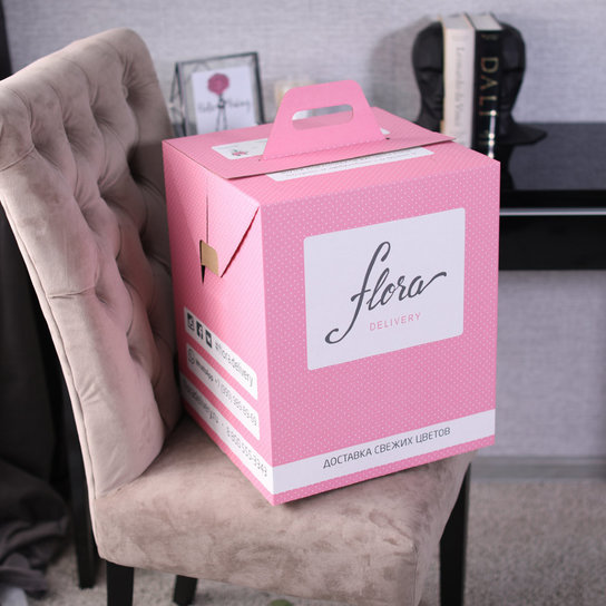 Букет "Harrow" в вазе Фото 4