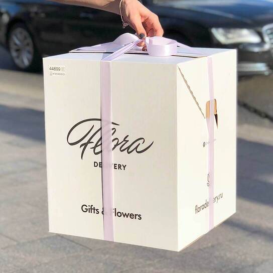 Букет из 35 роз "Purple Kenya" Фото 4