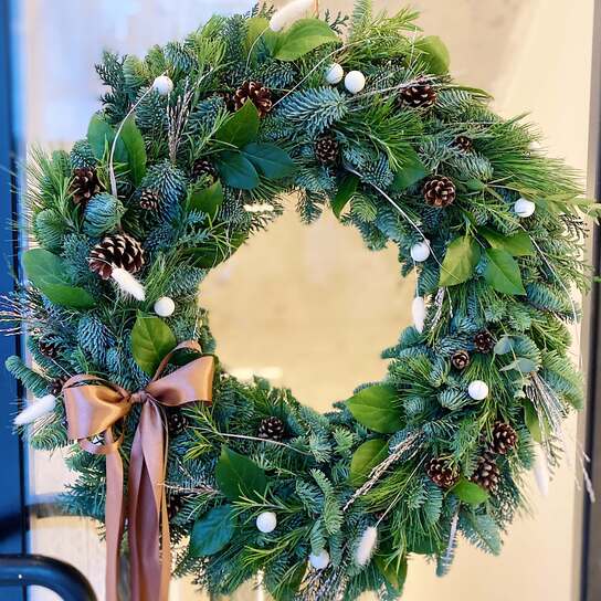 Венок новогодний "Natural"