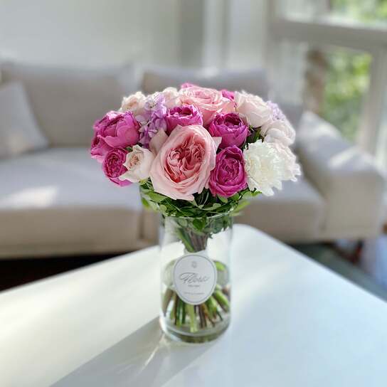 Букет "Glory" в вазе