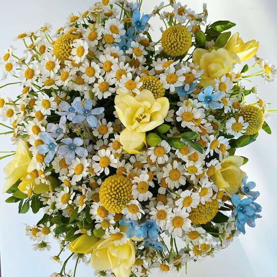 Букет "Twinkle" в вазе