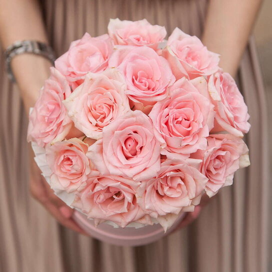 Шляпная коробка Demi "Розы Кения Pink" PINK Фото 2