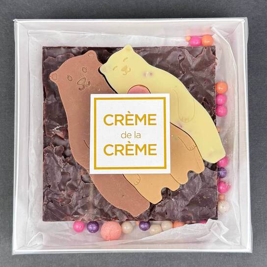 Шоколадный пазл Семья Медведей "Crème de la Crème" 130 гр