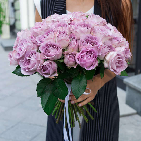 Букет из 51 розы "Purple Kenya" Фото 2