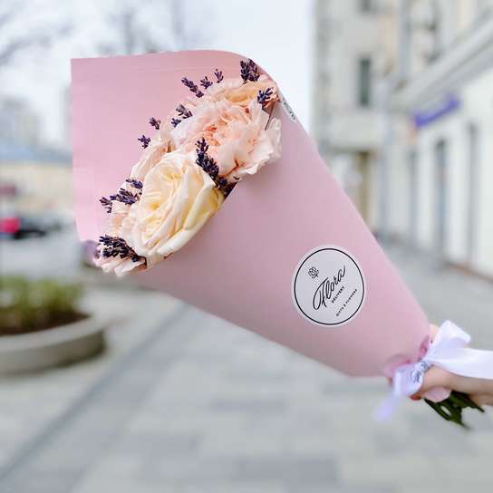 Букет "Louis Roederer" PINK