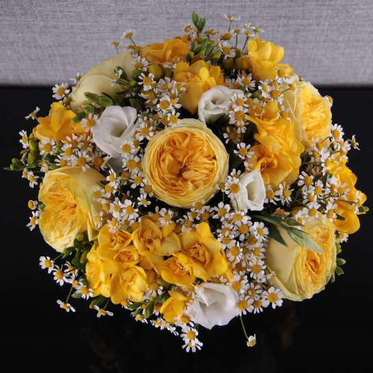 Букет "The Lemon Tree" в вазе