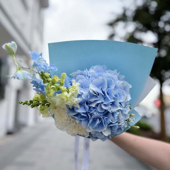 Букет "Bell" BLUE Фото 3