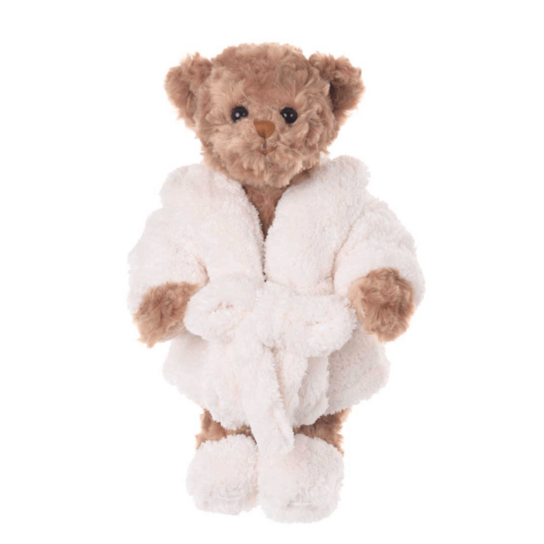 Мягкая игрушка медведь Мистер Буковски в халате «Bukowski» 30 см