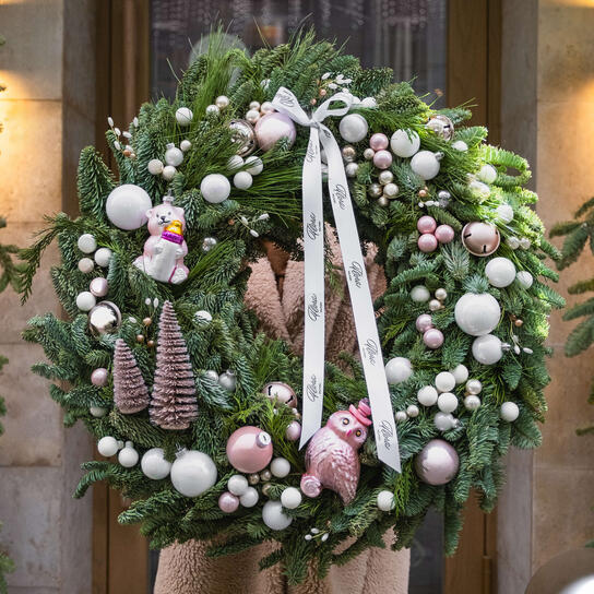 Венок новогодний "Christmas"