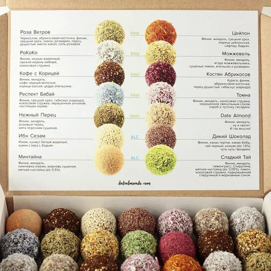 Набор полезных конфет 35х14 большой набор Фото 4