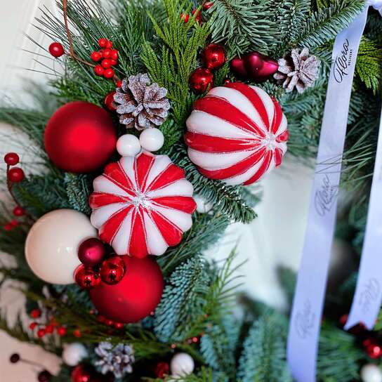 Венок новогодний "Канун Рождества"